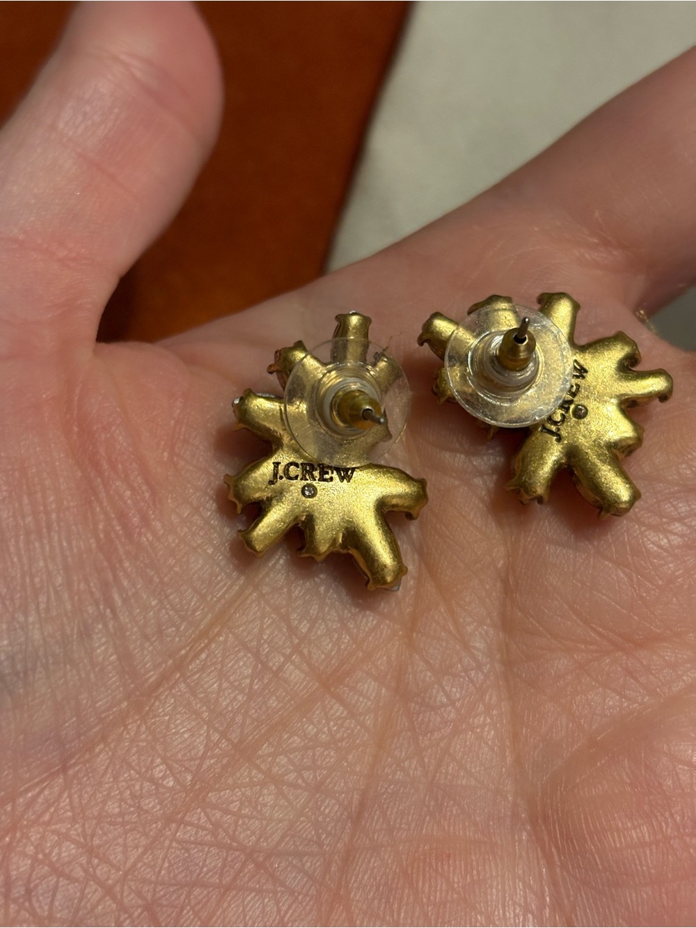 J. Crew Iridescent and Black Crystal Stud Earrings - Picture 6 of 6